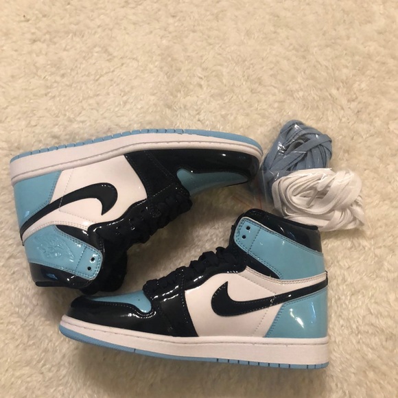 Blue Chill Unc Jordan With Extra Laces 